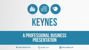 蓝色大气欧美风商务PPT模板-铁虎资源网