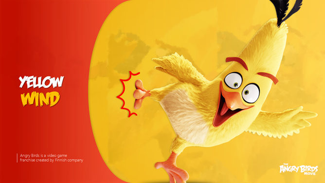 精美愤怒的小鸟主题PPT作品