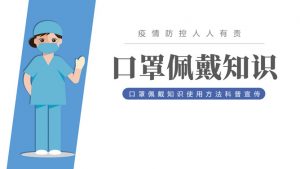口罩佩戴知识科普PPT模板-铁虎资源网