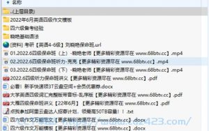 [资料] 考研【英语4-6级】刘晓艳保命班-铁虎资源网