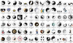 155款中国风水墨太极八卦透明背景PNG免扣素材-铁虎资源网