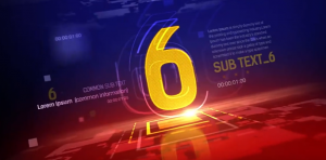 科技感数字倒计时LOGO展示片头AE模板-铁虎资源网