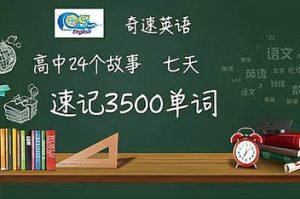 奇速英语24个故事串记高考3500词汇-铁虎资源网