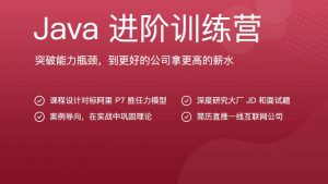 极客时间-Java进阶训练营6期-价值2999元-铁虎资源网