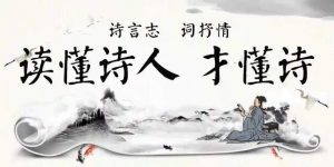 平说诗词《读懂诗人才懂诗》-铁虎资源网