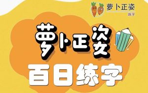 萝卜老师练字课程合集-铁虎资源网