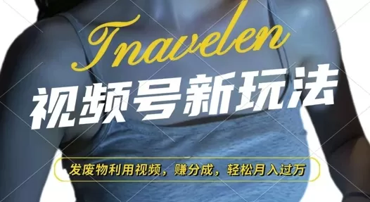 视频号新玩法，废物利用视频，撸分成收益，轻松月入过W-铁虎资源网