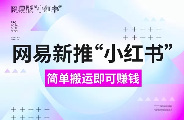 网易“小红书”版，搬运即有收益，新手小白千万别错过(附详细教程)-铁虎资源网