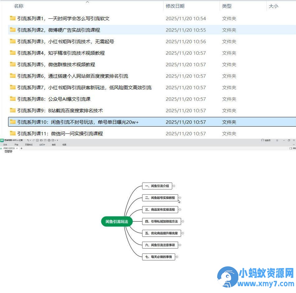 引流系列课1-11【系列合集】从0到1构建你的全域流量引擎！-铁虎资源网