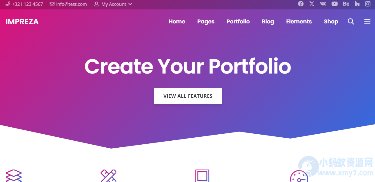 WordPress主题–Impreza v8.41 破解版下载-铁虎资源网