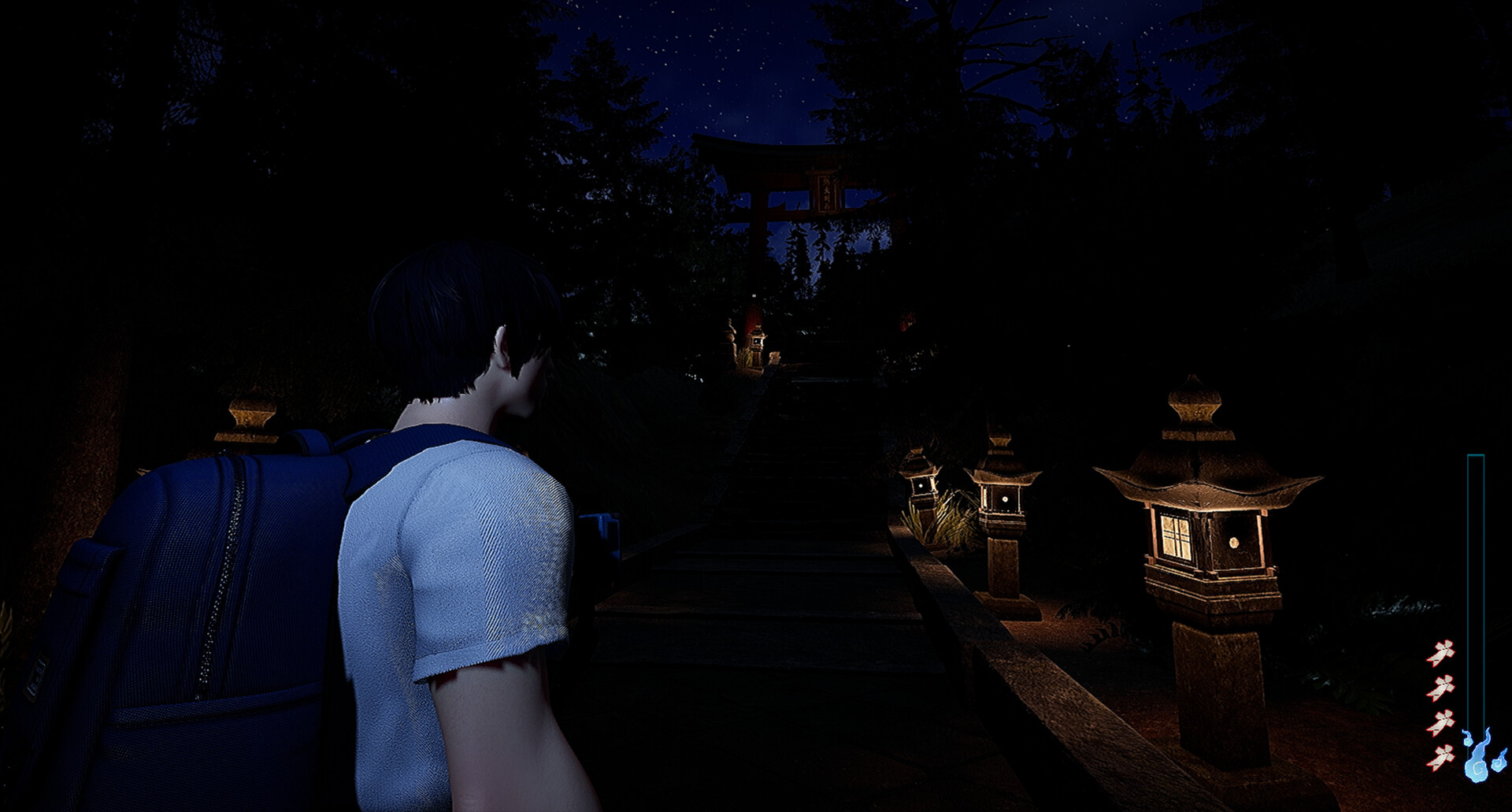 点击查看原图 《八尺様》诡异高达八尺的大人中文游戏版