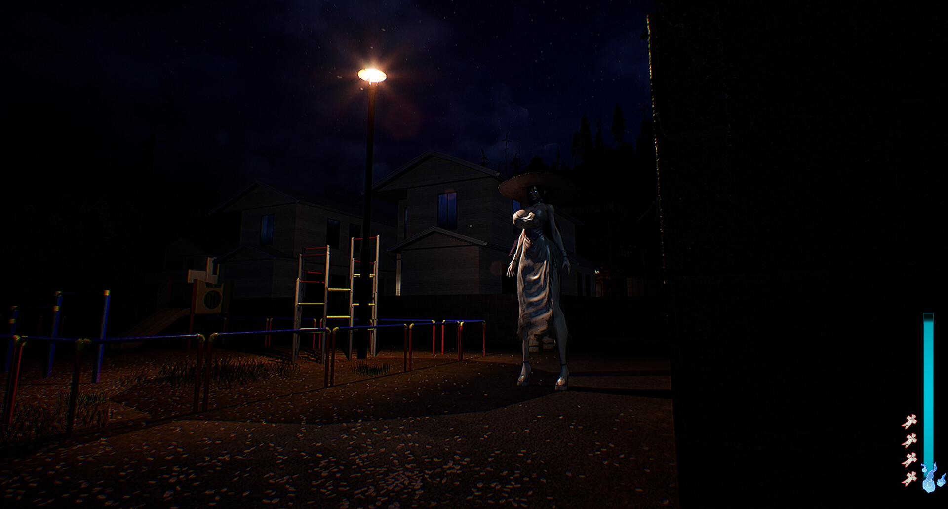 点击查看原图 《八尺様》诡异高达八尺的大人中文游戏版