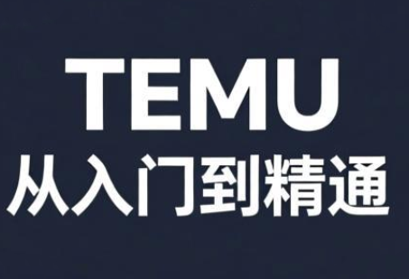 跨境麦冬TEMU从入门到精通高手全覆盖-铁虎资源网