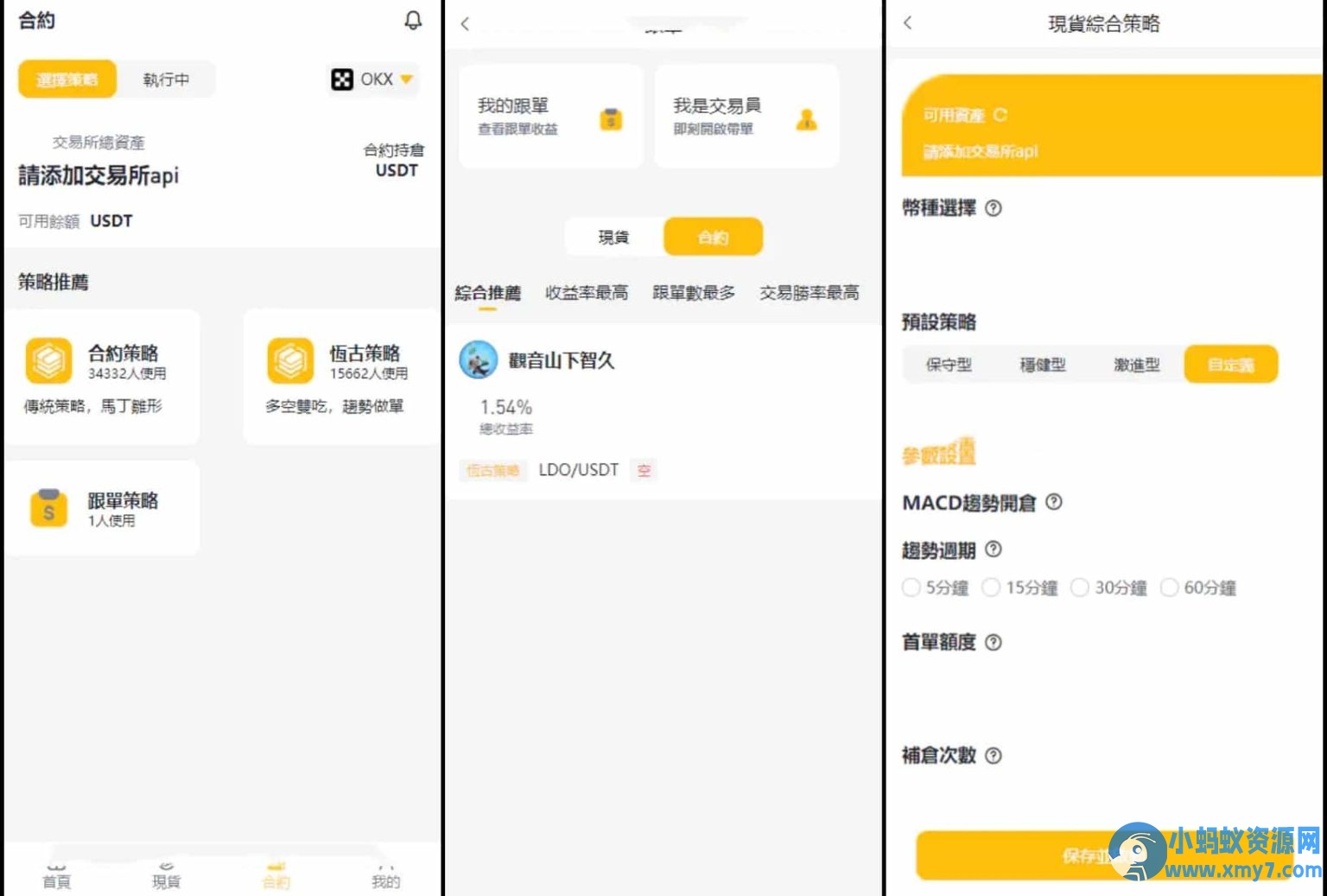 中英双语言量化交易投资源码/跟单搬砖区块链交易所源码/前端uniapp纯源码+后端-铁虎资源网