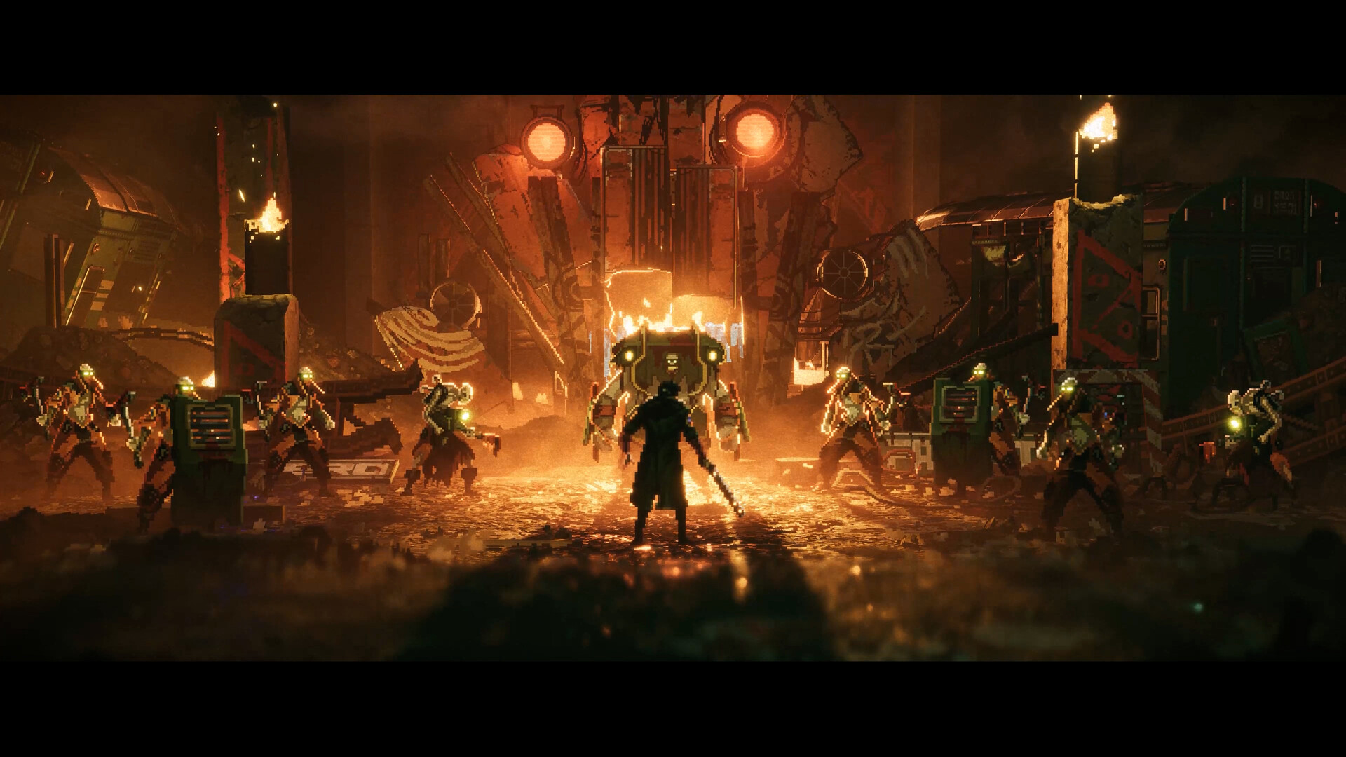 REPLACED2.5D科幻复古未来主义动作游戏‌-铁虎资源网