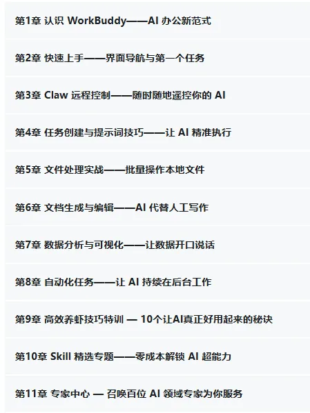 【2026】腾讯龙虾 WorkBuddy 多场景 AI 办公新范式实战-铁虎资源网