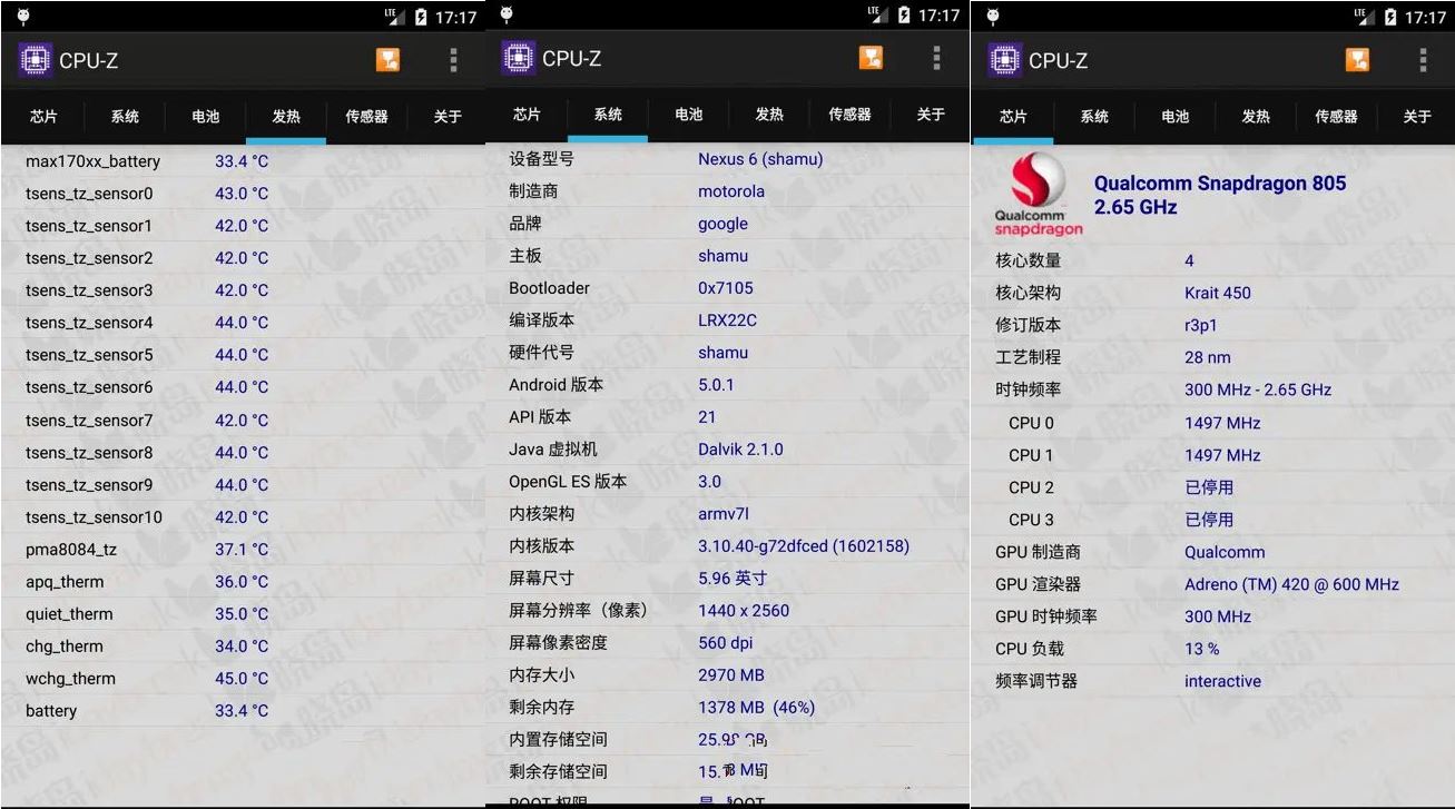 安卓CPU-Z PRO v1.59手机信息解锁付费高级版-铁虎资源网